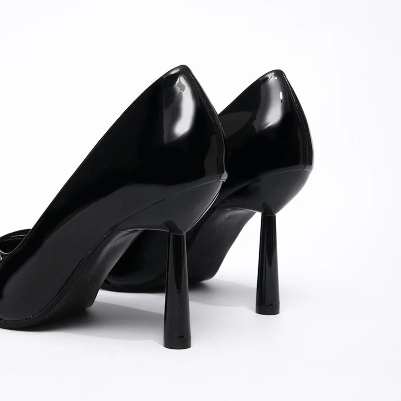 Sexy Women's Pointed Toe High Heels Waterproof & Hard-Wearing Party Fashion for Spring Summer and Autumn