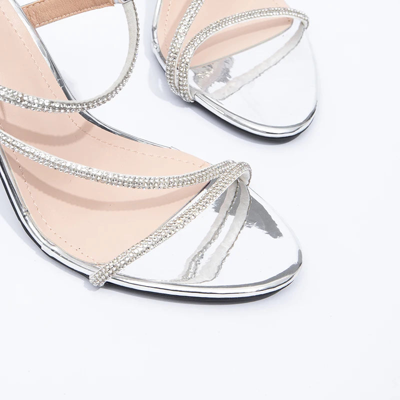 Hot Selling Women's Sandals Summer New Slim High Heels French Ladies' High Heels Sexy Backless Sandals