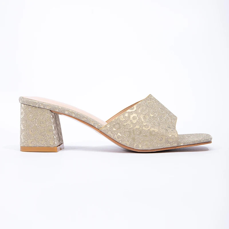 Latest Women's Sexy Sandals Fashion High Heels Summer Coarse Heels Women's High Heels Slippers