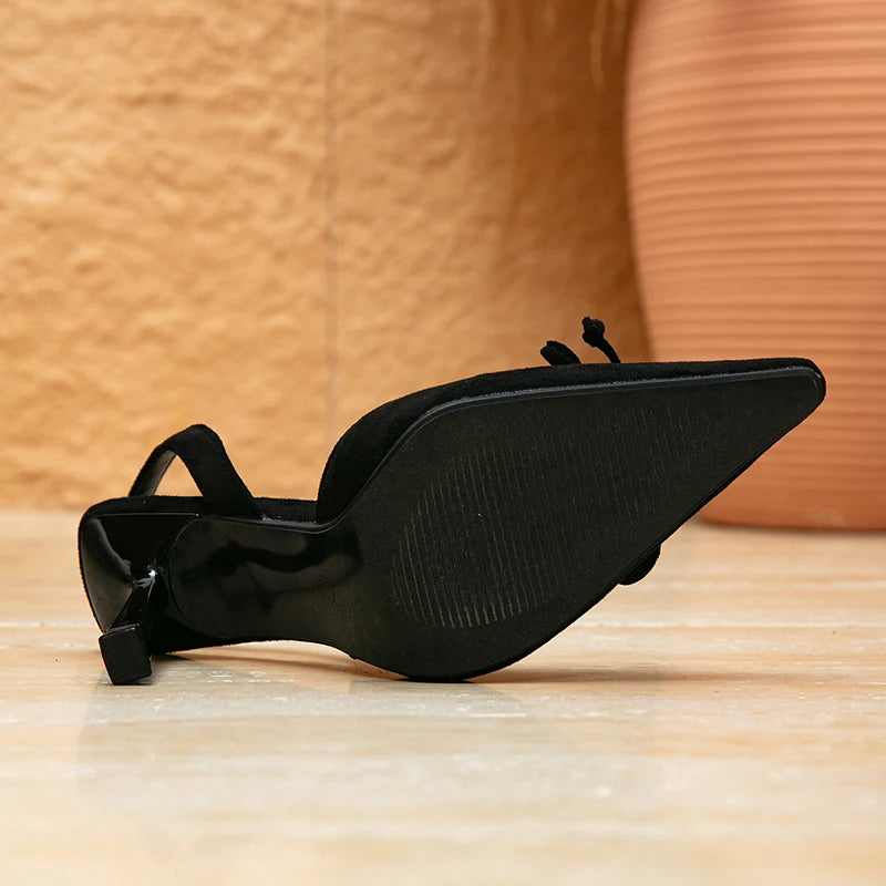 Women's Fashionable Summer/Autumn/Spring High Heels with Pointed Heels Hard-Wearing Trendy Styles Sold Directly Source Factory