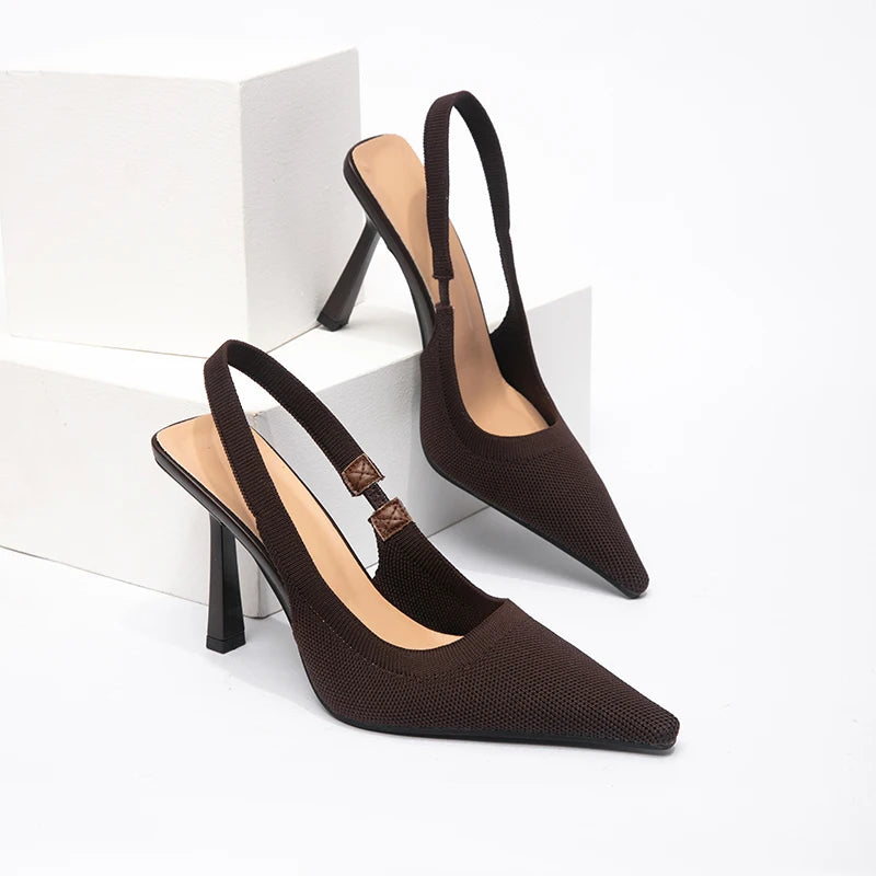 Pointed-toe Heels for Business Ladies Are Suitable for High Aesthetic Standards in Spring, Summer and Autumn