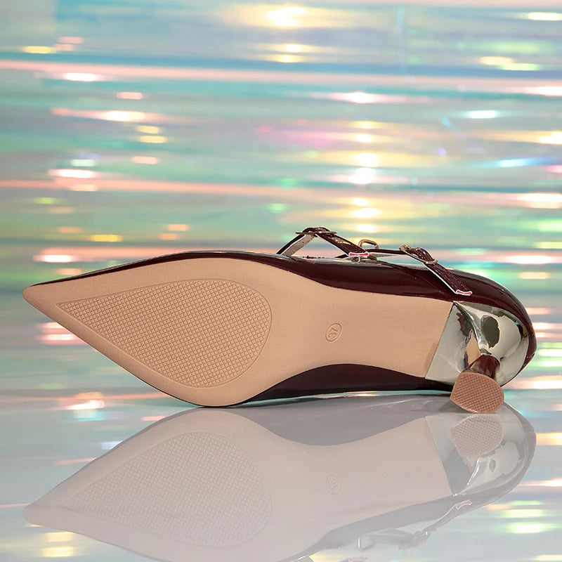 New Pointed-toe Thin-heeled Women's Sandals Factory Straight-hair Sexy Women's Shoes