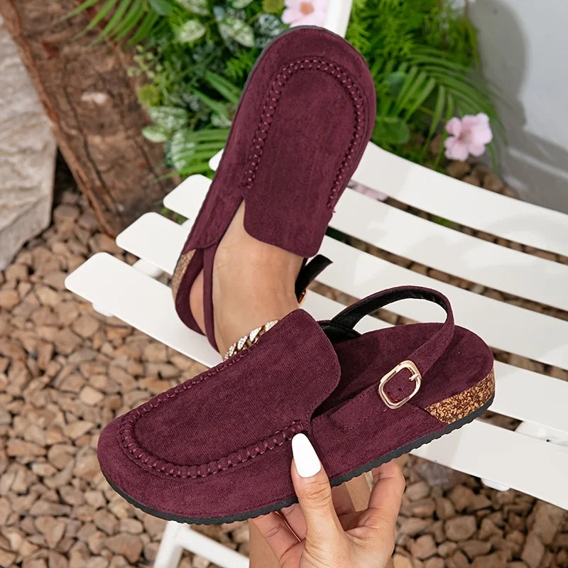 Factory Low-priced Wholesale Summer Women's Flat Sandals Comfortable Non slip Outdoor Sandals Casual Ladies' Sandals