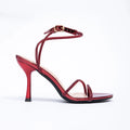 New Women's Fashion Elegant Summer Sandals Open Toed Ball Evening Formal Ladies High Heels Sexy Red Ladies High Heels