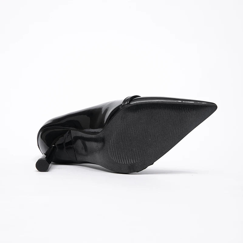 Sexy Women's Pointed Toe High Heels Waterproof & Hard-Wearing Party Fashion for Spring Summer and Autumn