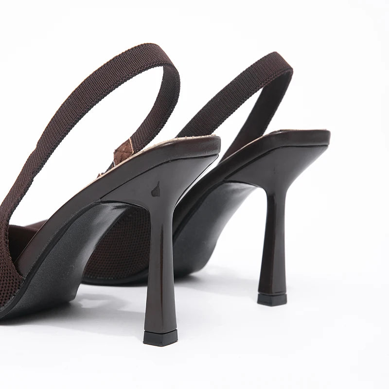 High-quality Waterproof Breathable Anti-slippery Pointed-toe High Heels for Business Ladies Fashion Trend Light Stylish Look