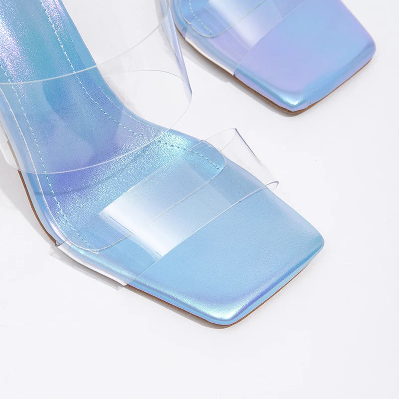 Fashionable Women's Shoes New Sandals Open Toe Women's Shoes Sexy Slippers Women's High Heels