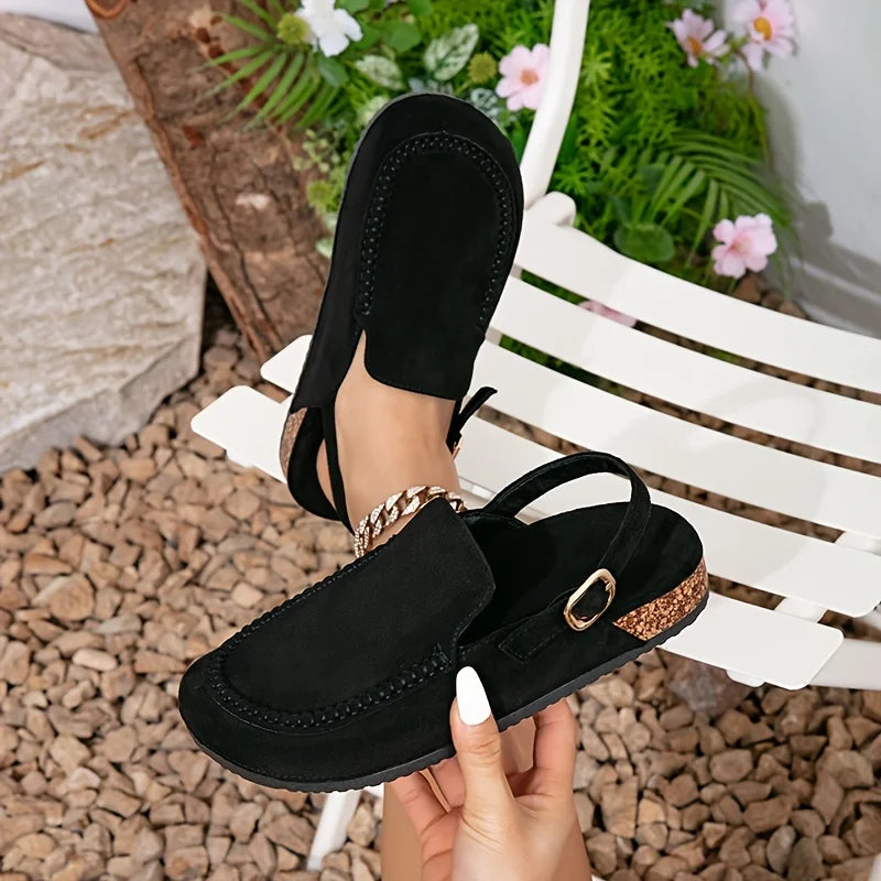 Factory Low-priced Wholesale Summer Women's Flat Sandals Comfortable Non slip Outdoor Sandals Casual Ladies' Sandals