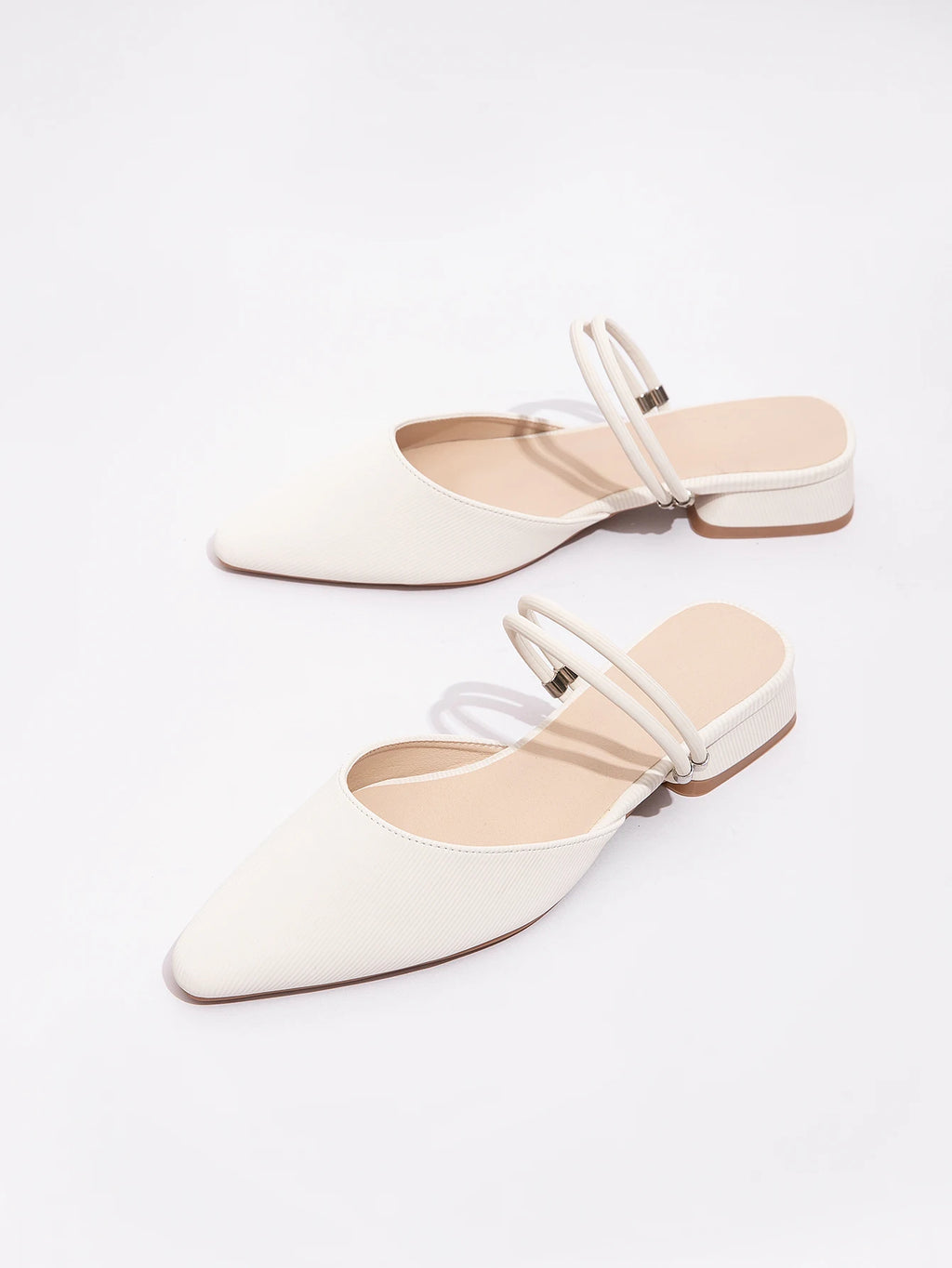 Summer Hot Selling Ladies' Sandals with Fashionable Toe Caps and Low Heels Women's slippers Casual Single Shoes